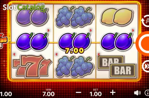 Οθόνη3. 777 Sizzling Wins: 5 lines Κουλοχέρης 