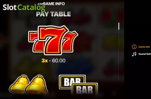 Οθόνη7. 777 Sizzling Wins: 5 lines Κουλοχέρης 