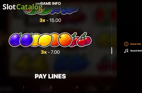 Οθόνη9. 777 Sizzling Wins: 5 lines Κουλοχέρης 