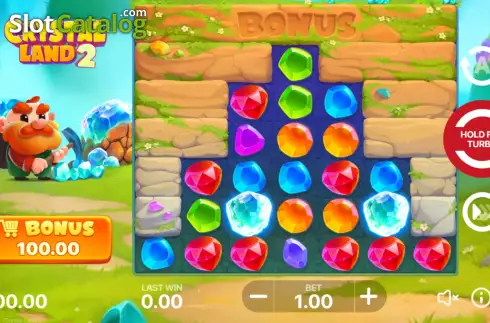 Οθόνη2. Crystal Land 2 Κουλοχέρης