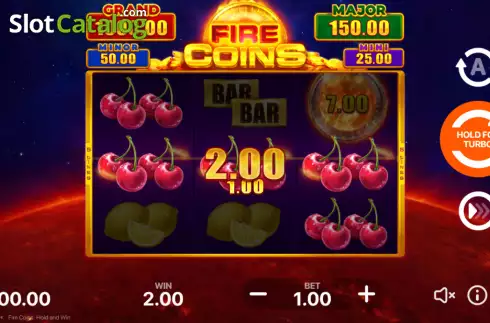 Οθόνη3. Fire Coins: Hold and Win Κουλοχέρης