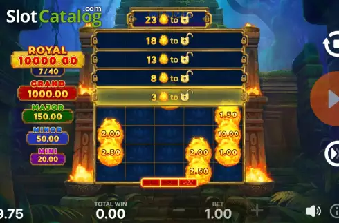 Οθόνη6. Fire Temple: Hold and Win Κουλοχέρης