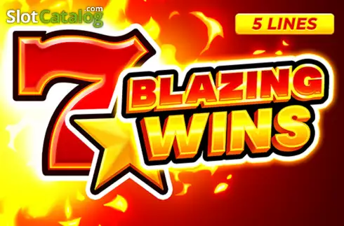Blazing Wins Λογότυπο Blazing Wins Λογότυπο