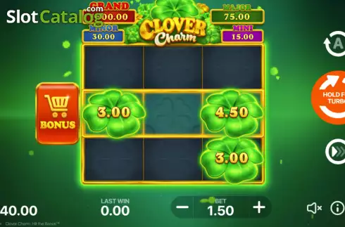 Οθόνη2. Clover Charm: Hit the Bonus Κουλοχέρης 