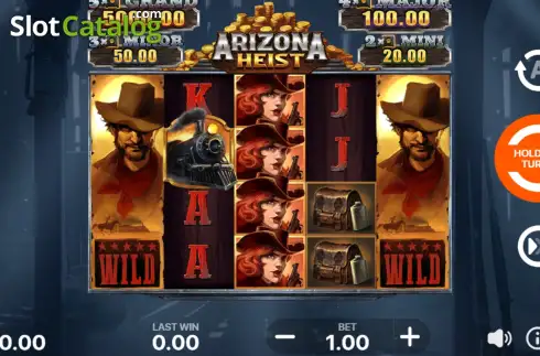 Οθόνη3. Arizona Heist Κουλοχέρης 