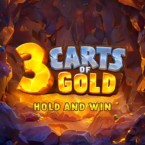 3 Carts of Gold: Hold and Win Λογότυπο