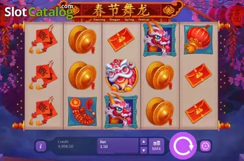 Οθόνη 1. Dancing Dragon Spring Festival Κουλοχέρης