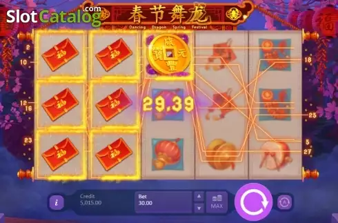 Οθόνη 2. Dancing Dragon Spring Festival Κουλοχέρης