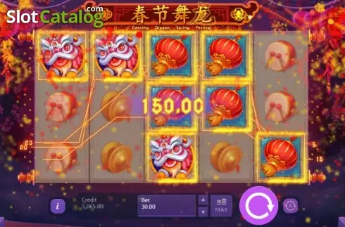 Οθόνη 4. Dancing Dragon Spring Festival Κουλοχέρης