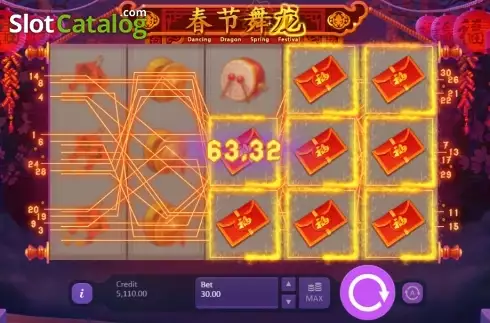 Οθόνη 6. Dancing Dragon Spring Festival Κουλοχέρης
