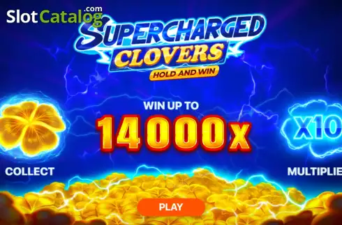 Οθόνη2. Supercharged Clovers: Hold and Win Κουλοχέρης