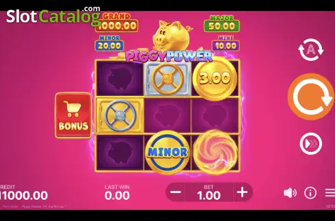 Οθόνη2. Piggy Power: Hit the Bonus Κουλοχέρης