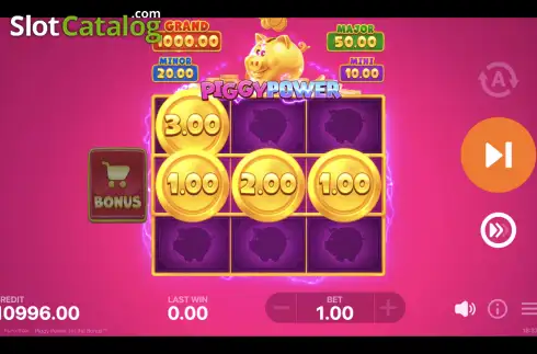Οθόνη3. Piggy Power: Hit the Bonus Κουλοχέρης