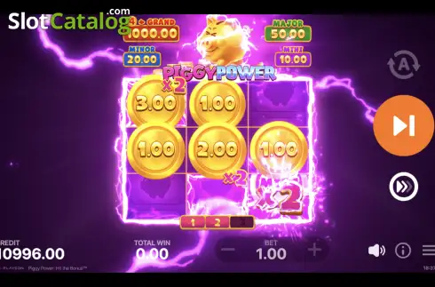 Οθόνη5. Piggy Power: Hit the Bonus Κουλοχέρης