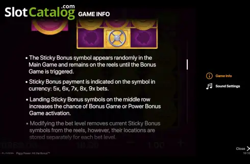 Οθόνη9. Piggy Power: Hit the Bonus Κουλοχέρης
