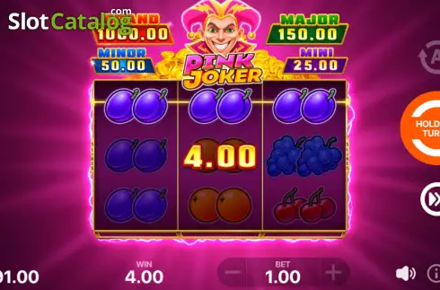 Οθόνη4. Pink Joker: Hold and Win Κουλοχέρης