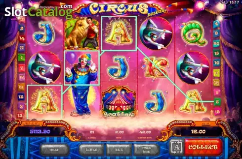 Οθόνη4. Circus Deluxe Κουλοχέρης