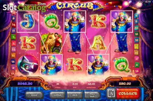 Οθόνη5. Circus Deluxe Κουλοχέρης
