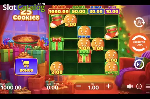Οθόνη2. 25 Cookies: Hit the Bonus Κουλοχέρης 