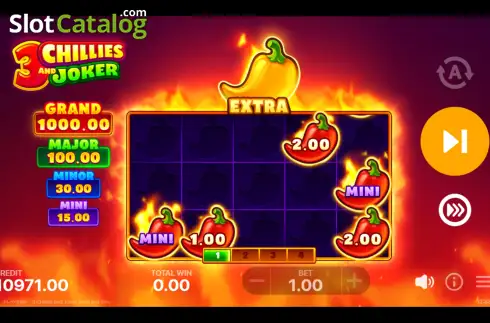 Οθόνη8. 3 Chillies and Joker: Hold and Win Κουλοχέρης 