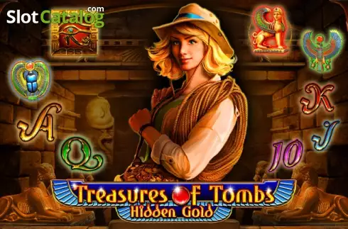 Treasures of Tombs Hidden Gold Λογότυπο Treasures of Tombs Hidden Gold Λογότυπο