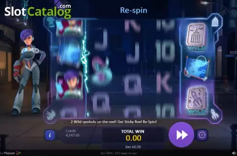 Οθόνη 3. Time Warp Guardian Κουλοχέρης