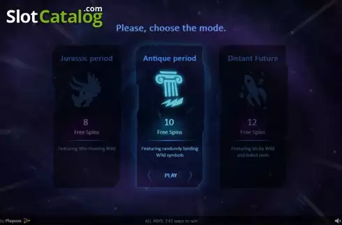 Οθόνη 7. Time Warp Guardian Κουλοχέρης