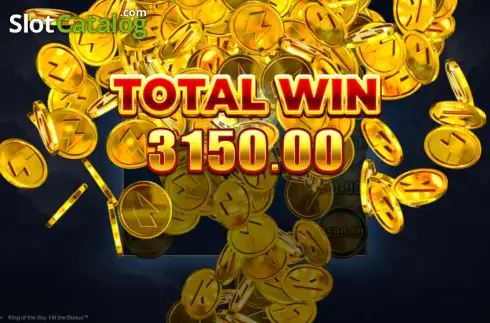 Οθόνη3. King of the Sky: Hit the Bonus Κουλοχέρης