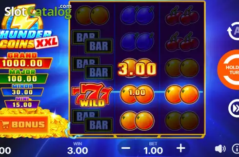 Οθόνη6. Thunder Coins XXL Κουλοχέρης