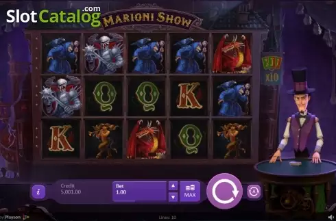 Οθόνη 1. Marioni Show Κουλοχέρης 