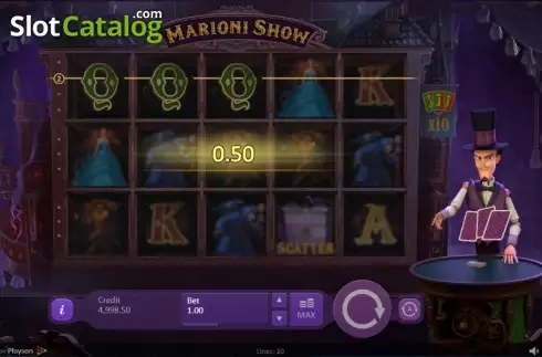 Οθόνη 2. Marioni Show Κουλοχέρης 
