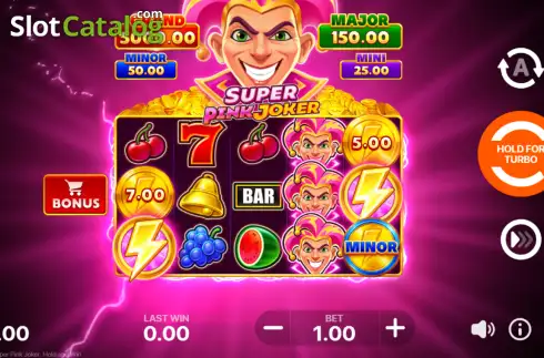 Οθόνη2. Super Pink Joker: Hold and Win Κουλοχέρης