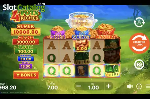 Οθόνη3. 4 Pots Riches: Hold and Win Κουλοχέρης