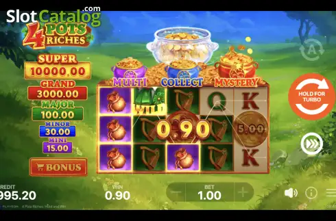 Οθόνη4. 4 Pots Riches: Hold and Win Κουλοχέρης