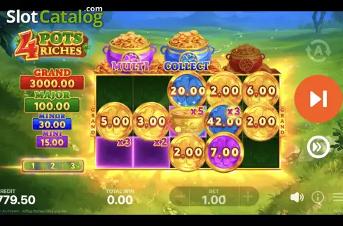 Οθόνη8. 4 Pots Riches: Hold and Win Κουλοχέρης