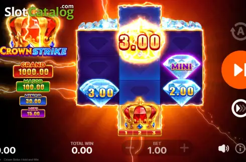 Οθόνη3. Crown Strike: Hold and Win Κουλοχέρης
