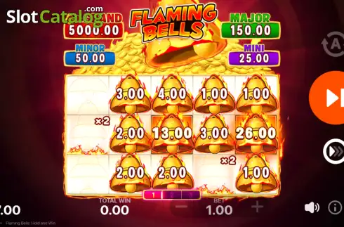 Οθόνη3. Flaming Bells Κουλοχέρης 
