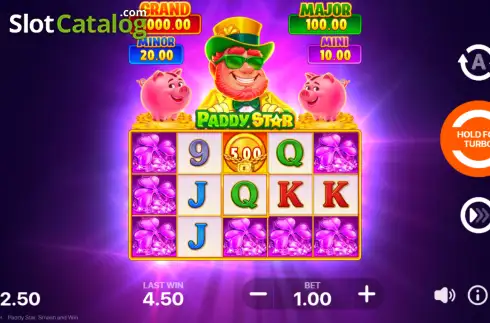 Οθόνη2. Paddy Star: Smash and Win Κουλοχέρης