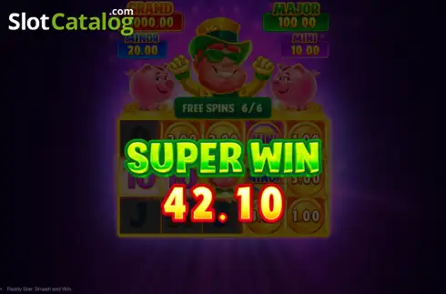 Οθόνη3. Paddy Star: Smash and Win Κουλοχέρης