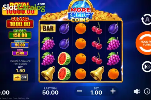 Οθόνη2. More Energy Coins: Hold and Win Κουλοχέρης