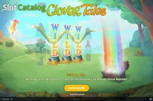 Οθόνη 1. Clover Tales Κουλοχέρης