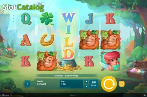Οθόνη 5. Clover Tales Κουλοχέρης