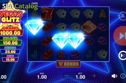 Οθόνη3. Vegas Glitz Κουλοχέρης 