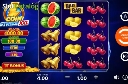 Οθόνη2. Coin Strike XXL: Hold and Win Κουλοχέρης
