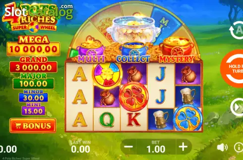 Οθόνη2. 4 Pots Riches: SuperWheel Κουλοχέρης