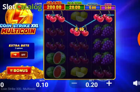 Οθόνη3. Coin Strike XXL: Multicoin Κουλοχέρης