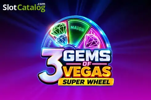 3 Gems of Vegas Super Wheel Λογότυπο 3 Gems of Vegas Super Wheel Λογότυπο