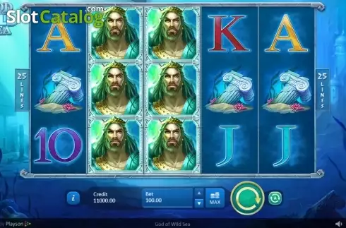Οθόνη2. God of Wild Sea Κουλοχέρης