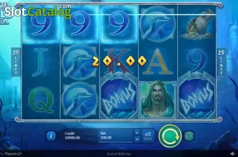 Οθόνη3. God of Wild Sea Κουλοχέρης
