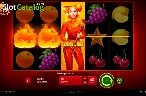 Οθόνη6. Joker Expand: 5 lines Κουλοχέρης